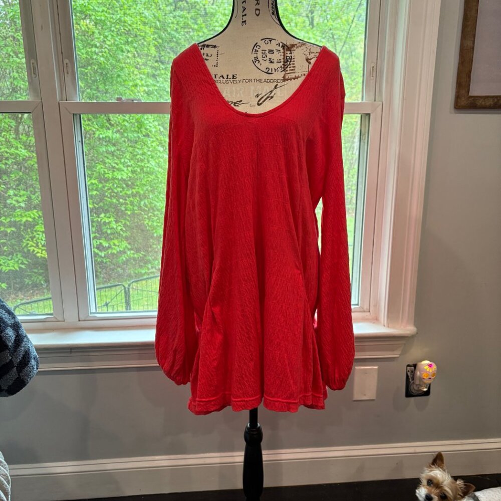 Free People Red Bayside Mini